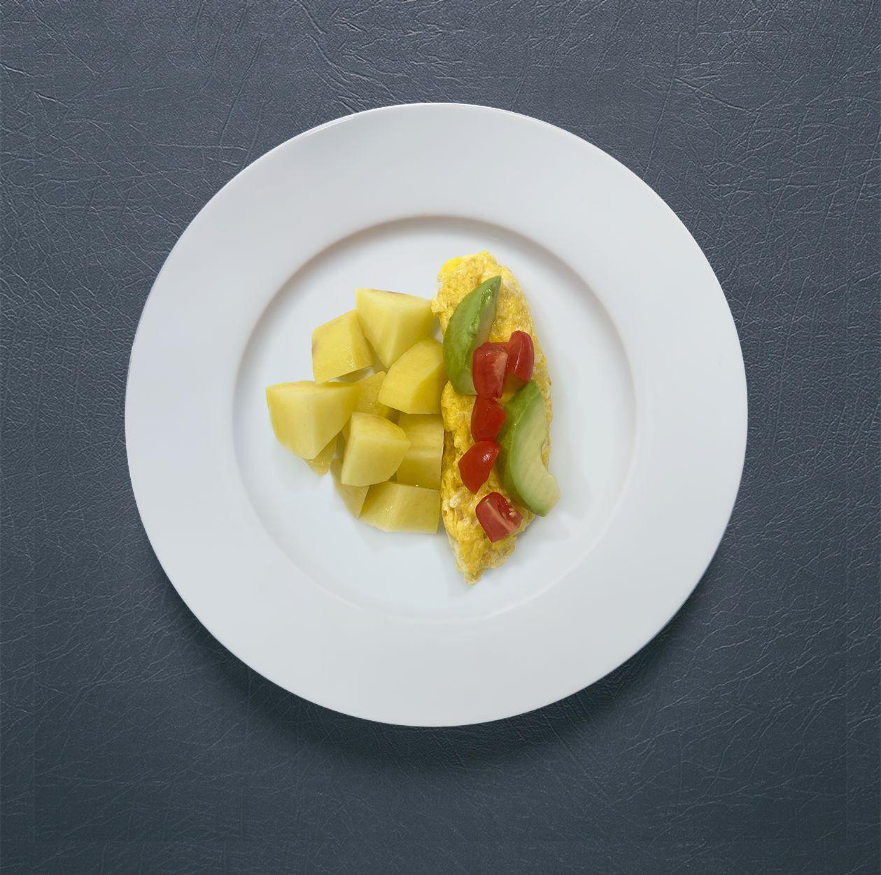 Princess omelette con patate lesse