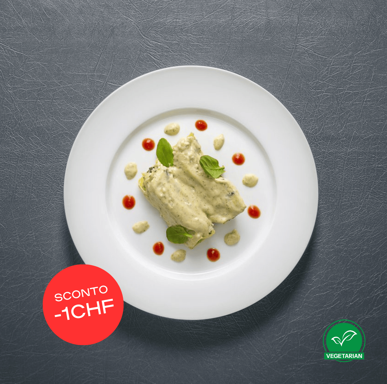 Cannelloni di ricotta e spinaci